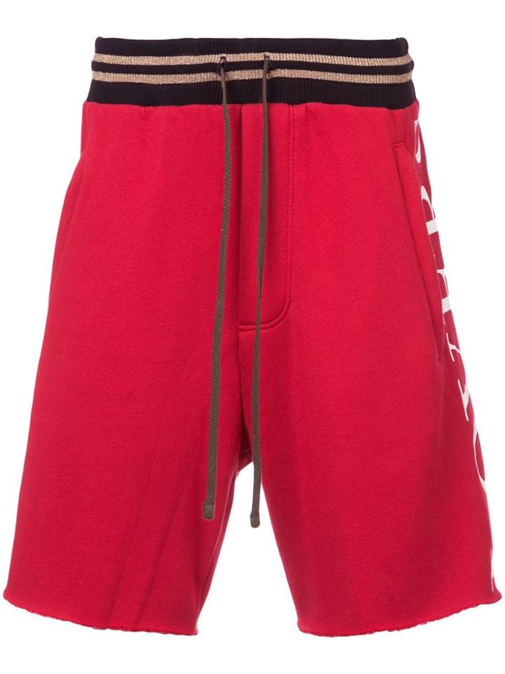 Amiri Track Shorts - Red