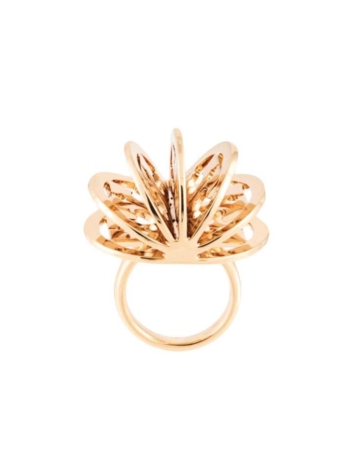 Tory Burch Miller Fan Ring - Gold