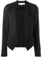 Vanessa Bruno Athé Formal Open Front Blazer, Women's, Size: 40, Black, Polyester
