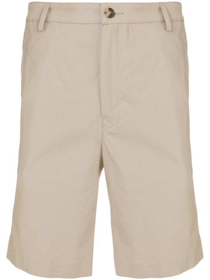 Kenzo Light Weight City Shorts - Nude & Neutrals