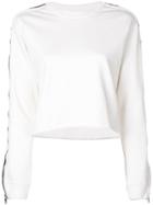 Rta Cropped Sweatshirt - White