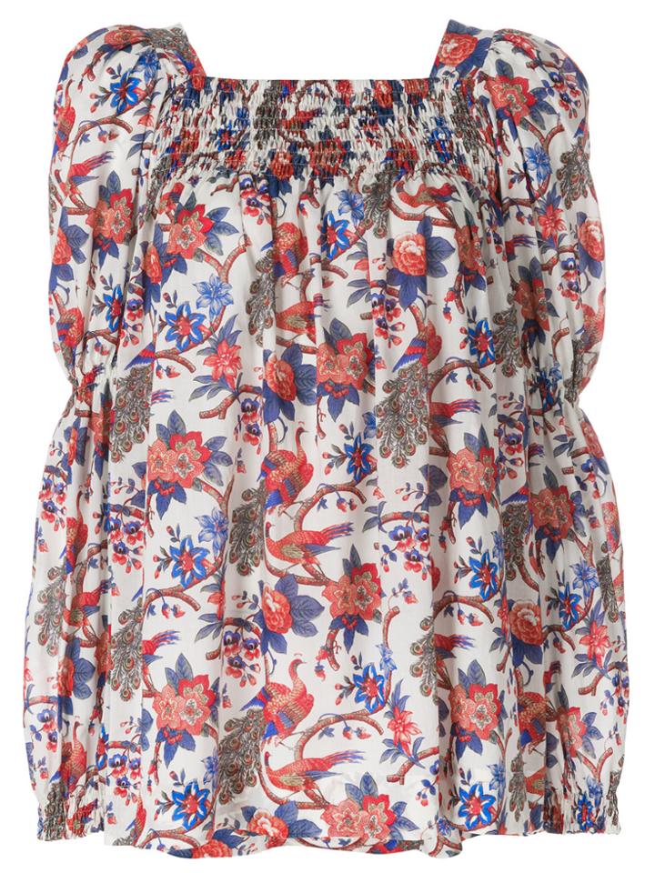 La Doublej Garden Print Blouse - Multicolour