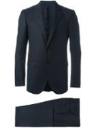 Lanvin Pinstripe Two-piece Suit, Men's, Size: 52, Blue, Viscose/wool