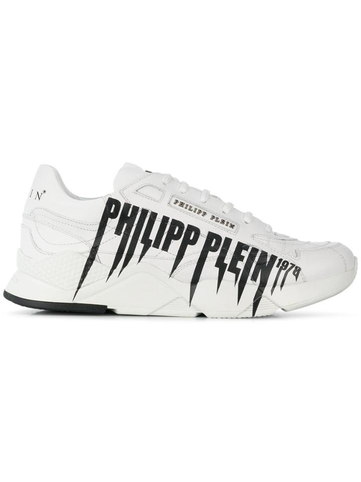 Philipp Plein Runner Rock Pp Sneakers - White