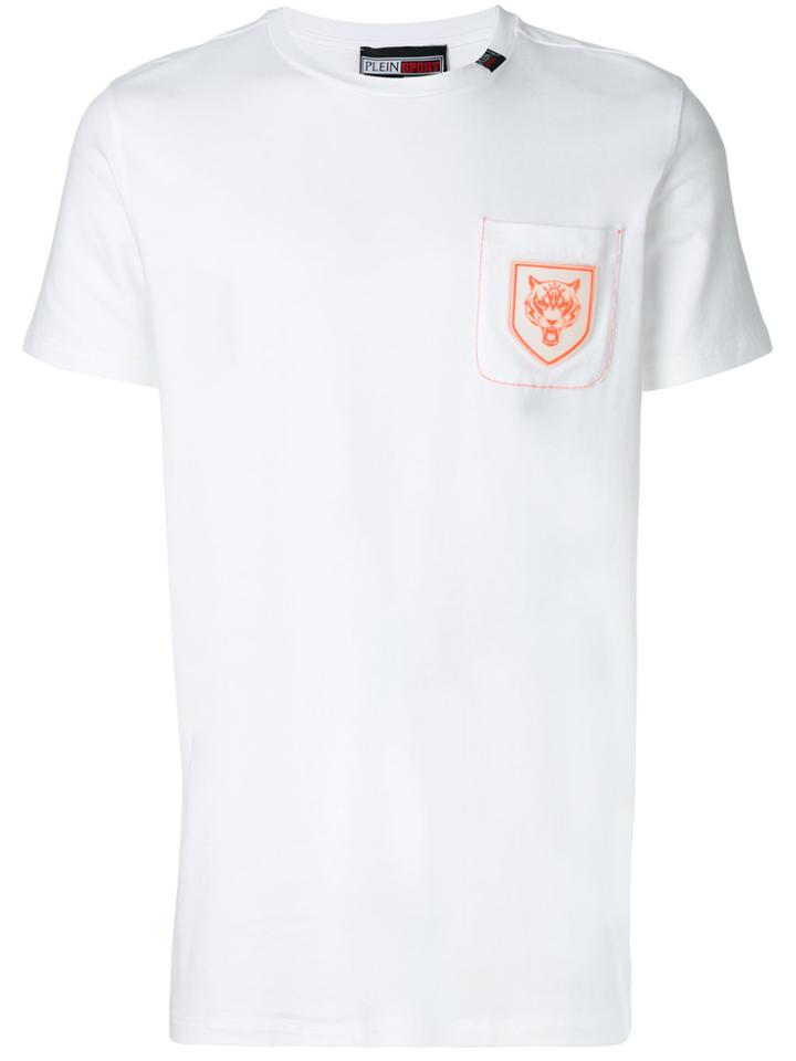 Plein Sport Chest Pocket Sports T-shirt - White