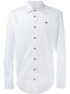 Vivienne Westwood Man Classic Shirt, Men's, Size: 50, White, Cotton/spandex/elastane