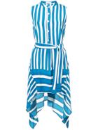 Tome Striped Dress - Blue