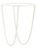 Maison Margiela Chain Link Choker Necklace, Women's, Metallic