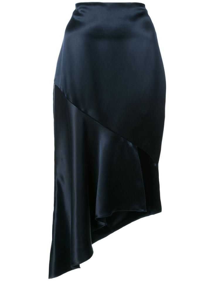 Cushnie Et Ochs Cara Asymmetric Skirt - Blue