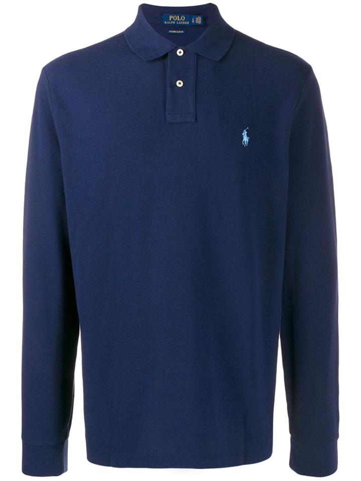 Polo Ralph Lauren Classic Long-sleeve Polo-shirt - Blue