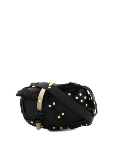 Innerraum Buckled Crossbody Bag - Black