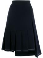 Marni Asymmetric Hem Skirt - Blue