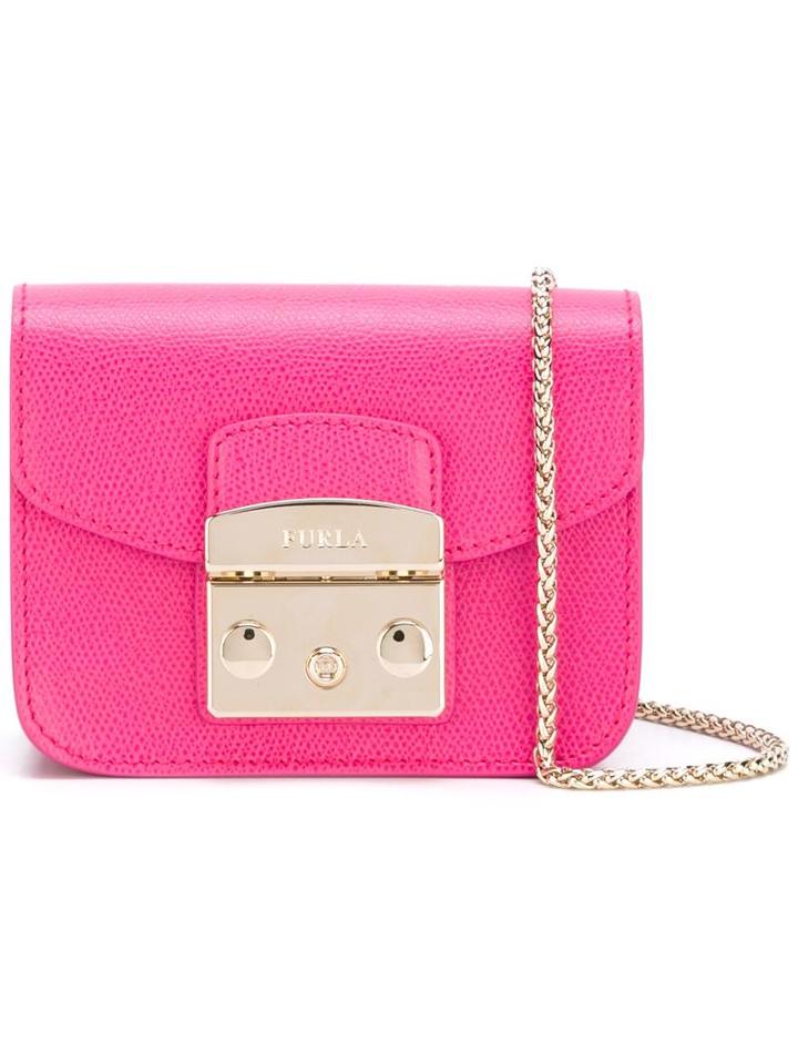 Furla Mini 'metropolis' Shoulder Bag, Women's, Pink/purple
