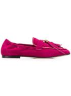 Tod's Feather Loafers - Pink
