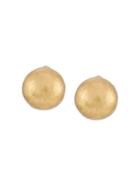 Monies Ball-shaped Earrings - Gold