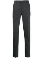 Alexander Mcqueen Pinstripe Tailored Trousers - Grey