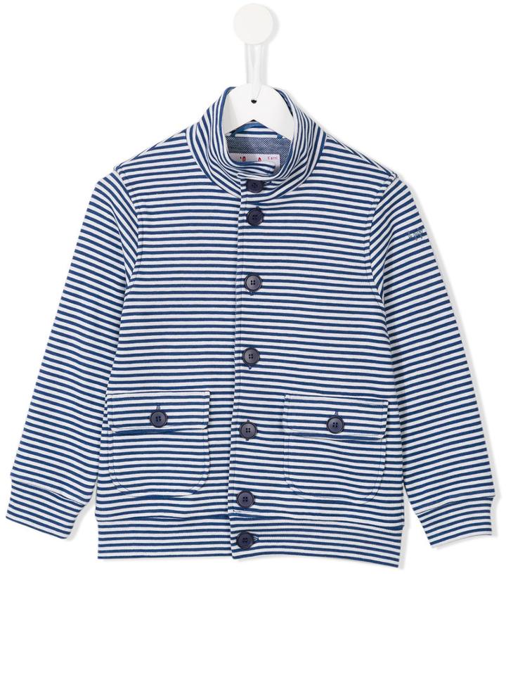 Il Gufo - Striped Blazer - Kids - Cotton/polyamide - 2 Yrs, Blue