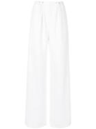 Dion Lee Pierced Waist Trousers - White
