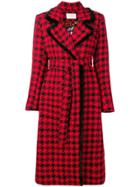Giuseppe Di Morabito Patterned Midi Coat - Red