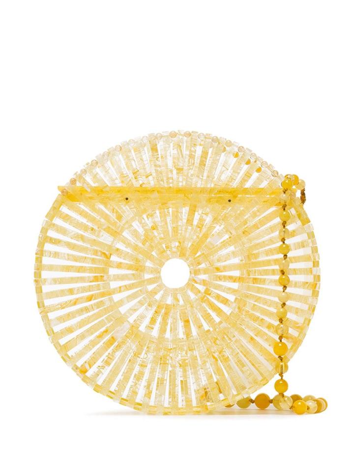 Cult Gaia Luna Cross-body Bag - Yellow