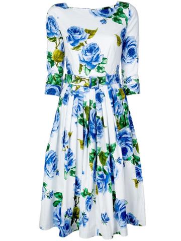 Samantha Sung Florance Dress - Blue