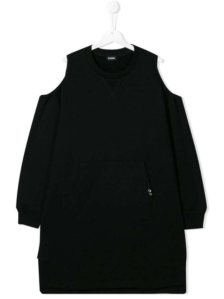 Diesel Kids Jumper Dress - Black