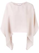 Iro - Trapeze Top - Women - Polyester - 36, Nude/neutrals, Polyester