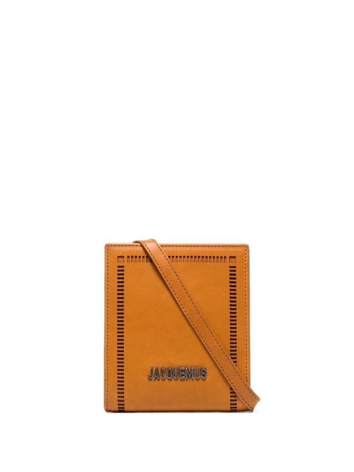 Jacquemus Brown Le Gadjo Leather Shoulder Bag