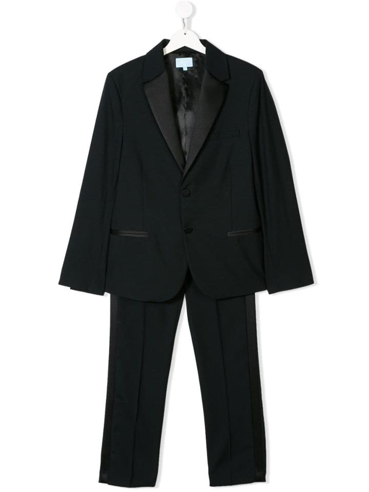 Lanvin Enfant Two-piece Tuxedo Suit - Blue