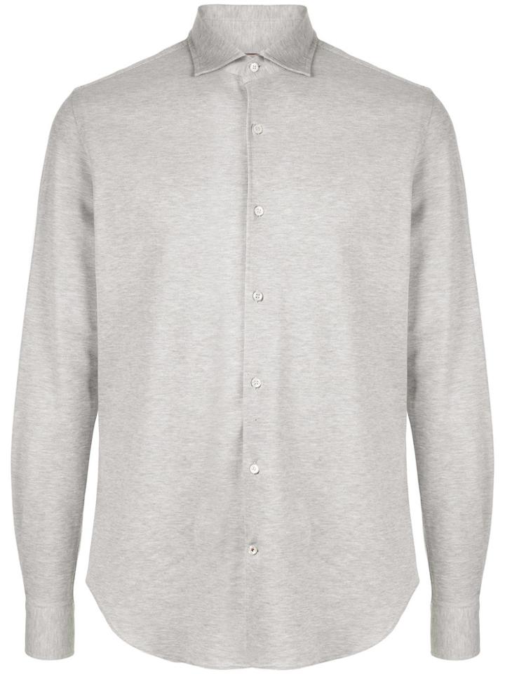 Loro Piana Andrew Button-up Shirt - Grey
