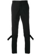 Paul Smith Buckle-detail Trousers - Black
