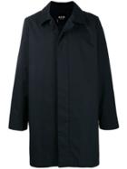 A.p.c. Single-breasted Peacoat - Blue