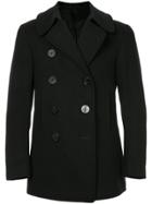Fake Alpha Vintage 1940s U.s. Navy Peacoat - Black