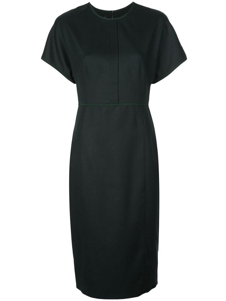 Narciso Rodriguez Fitted Knit Midi Dress - Green