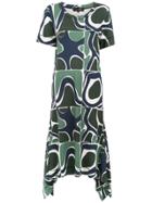 Alcaçuz Ferreiro Printed Dress - Green