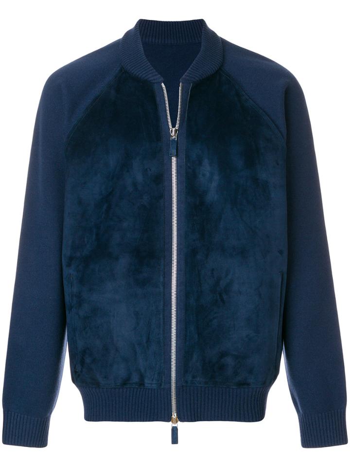 Berluti Zipped Jacket - Blue