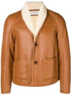 Saint Laurent Sheepskin Lining Jacket - Brown