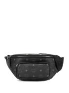 Mcm All-over Pattern Bag - Black
