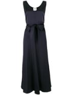 Forte Forte Belted Flared Dress - Black