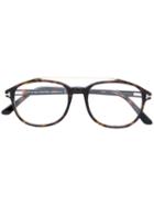 Tom Ford Eyewear - Oversized Round-frame Glasses - Men - Acetate/metal - 52, Brown, Acetate/metal