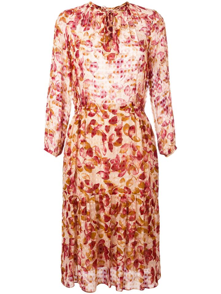 Bellerose Hacienda Dress, Women's, Size: 2, Red, Silk/viscose