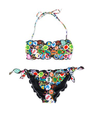 Rrd Kids - Print Bikini - Kids - Elastodiene/polyester - 16 Yrs