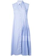 Public School - Emerson Shirt Dress - Women - Cotton - S, Blue, Cotton