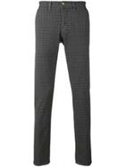 Jeckerson Printed Slim Chinos - Grey