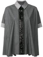 Antonio Marras Sequin Embelished Shirt - Black
