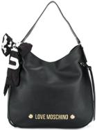 Love Moschino Brand Logo Tote Bag - Black