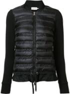 Moncler Padded Front Jacket, Women's, Size: Xl, Black, Nylon/polyester/goose Down/cotton