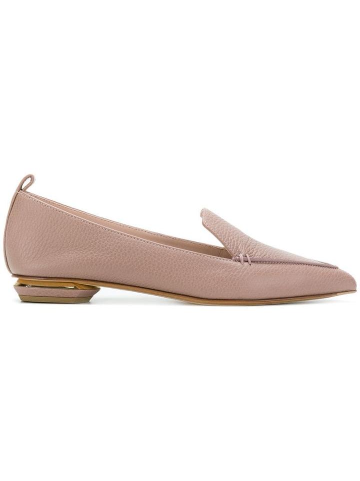 Nicholas Kirkwood Beya Pointed Loafers - Pink