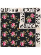 Gucci Blooms Print Scarf - Multicolour