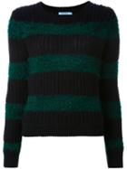 Guild Prime Striped Sweater, Women's, Size: 34, Black, Cotton/acrylic